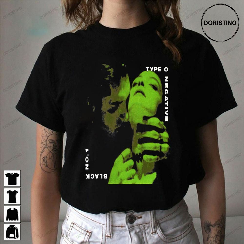 Black No 1 Type O Negative Limited Edition T-shirts